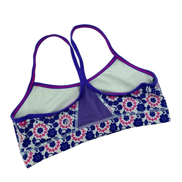 Lululemon Purple pattern Sports bra - Picture 1 of 3